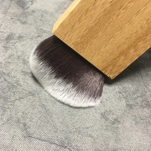 Кисть для макияжа лица с бамбуковой ручкой, высокое качество, кисть для осветления, многофункциональный инструмент для макияжа