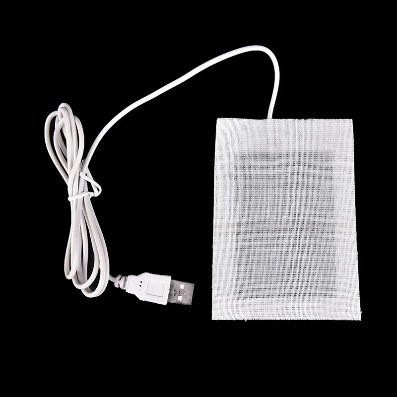 1 шт. зимняя портативная теплая пластина подогреватель USB для коврика мыши обувь