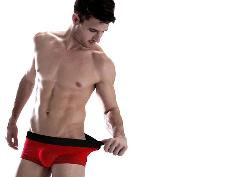 Мужское нижнее белье хлопок мужские большие короткие цветные дышащие