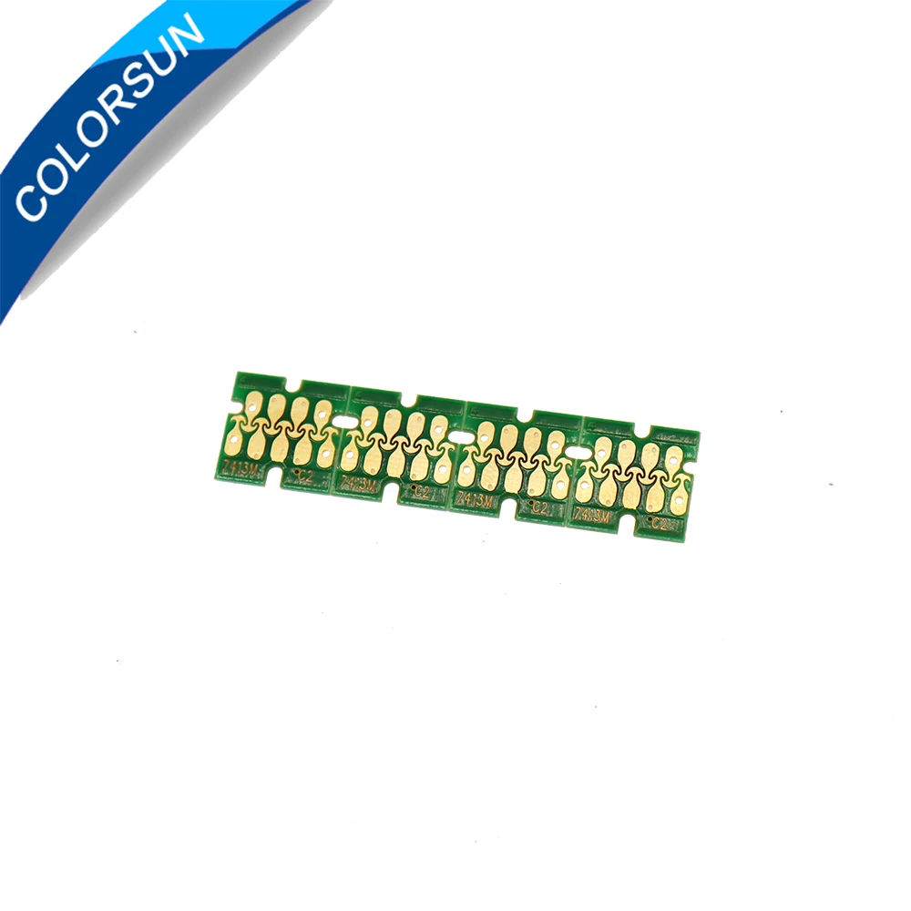 Colorsun T741X T7414 одноразовые чипы картриджа для Epson F7100 F7170 F6200 F7200 F9200 F6270 F7270 F9270