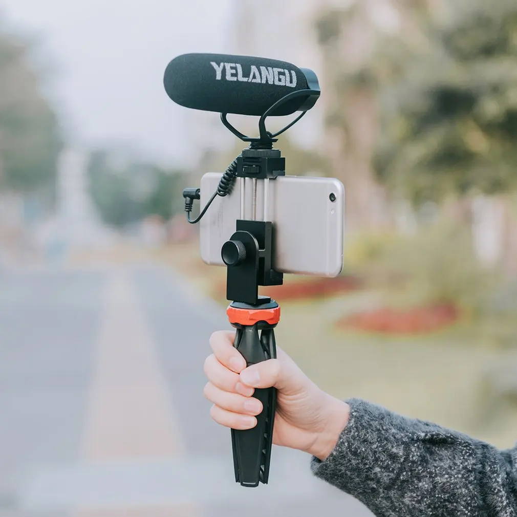 MIC08 Universal Video Microphone 3.5mm Plug is Suitable for Canon Nikon and Sony Smartphone Camera Interview Live Broadcast | Электроника
