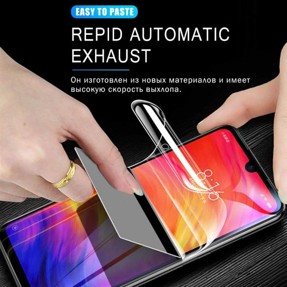 HD экран для Xiaomi Redmi 4X 4A 5A 6A S2 Гидрогелевая пленка 3 3S 4 Prime 5 Plus 6 Pro не стекло|Защитные