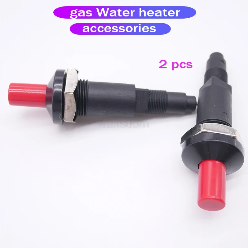 2 шт газовый нагреватель один выход пьезовоспламенитель Свеча зажигания Кнопка