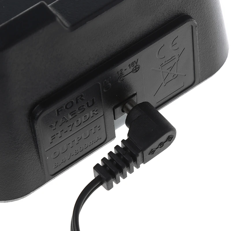 

US/EU Plug Battery Charger Fast Charging Base for YAESU FT-70D Walkie Talkie
