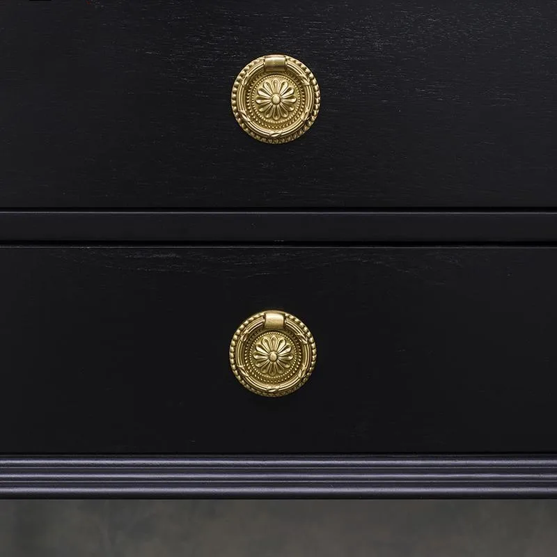 Классическая мебель ручки золотистый регулятор Ретро В европейском и