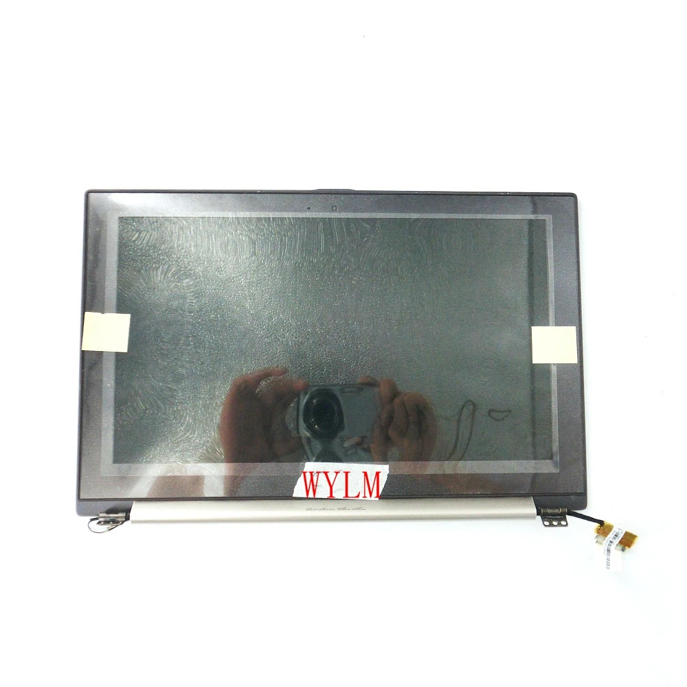 

ЖК-экран с дигитайзером для ноутбука Asus UX21 UX21E, с рамкой, 11,6 дюйма, 1366*768, металлический экран/золото, 100% тестирование, хорошая работа