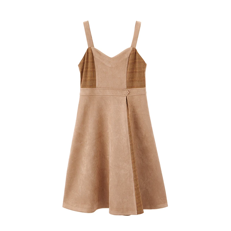 Женское платье без рукавов INMAN зимнее элегантное ТРАПЕЦИЕВИДНОЕ ПЛАТЬЕ с