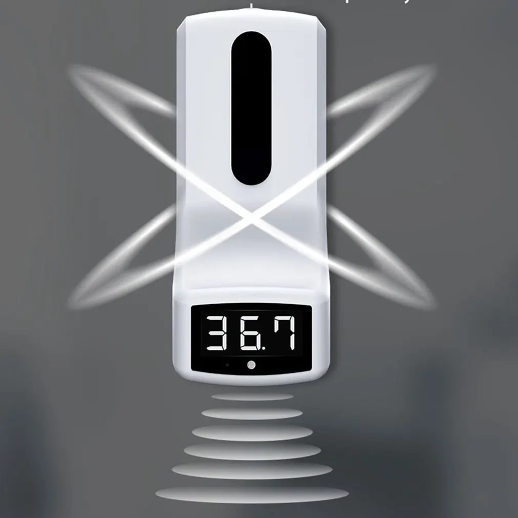 Инфракрасный термометр для рук K9 K3 PRO Бесконтактный цифровой диспенсер мыла и