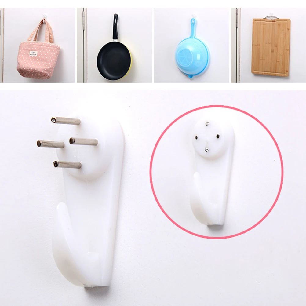 10 шт. бесшовные ногти дополнительный картинной рамы Невидимый вешалка крючки