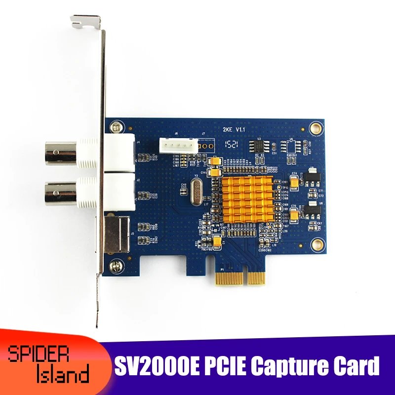 

Capture Card / medical SV Video S-Video 2000 Supports SDK PCI-E Capture Card