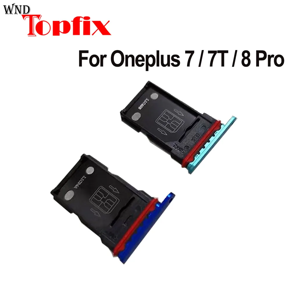 

Для Oneplus 7 7T 8 Pro SIM Card Сменные Запчасти для лотков Oneplus 7 Pro SIM Слот