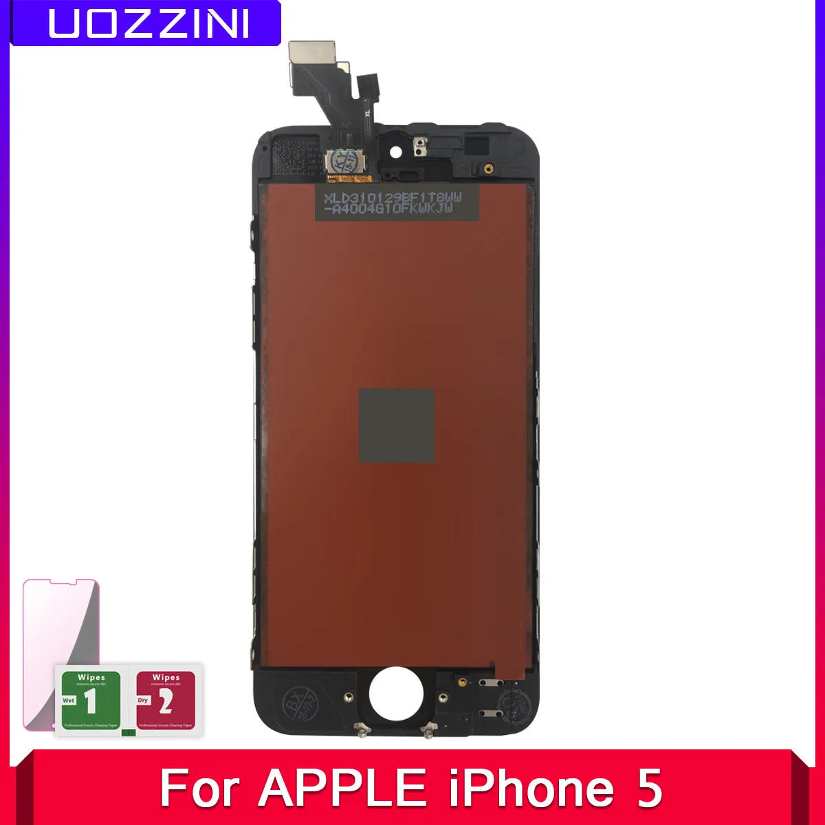 5 шт./лот Новый ЖК дисплей для Apple iPhone 5G 5S 5C кодирующий преобразователь сенсорного