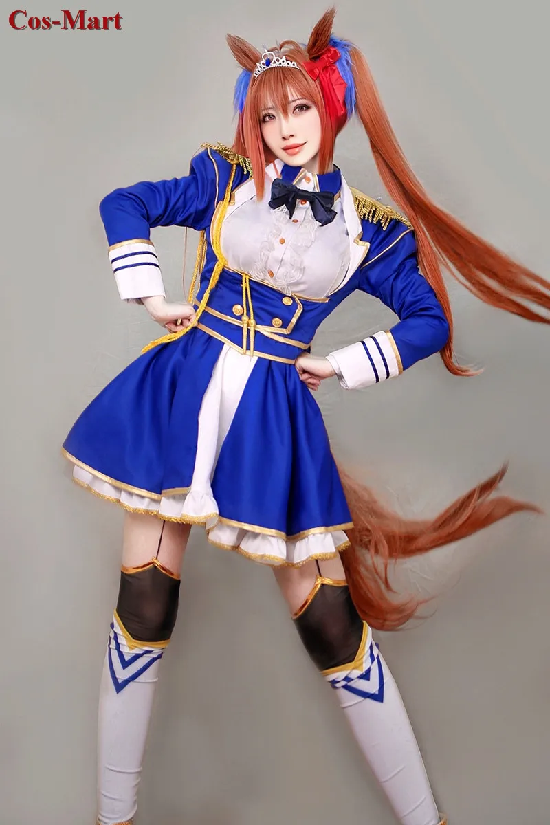 

Game Umamusume:Pretty Derby Season 2 Daiwa Scarlet Cosplay Costume Fashion Battle Uniforms Activity Party Role Play Clothing