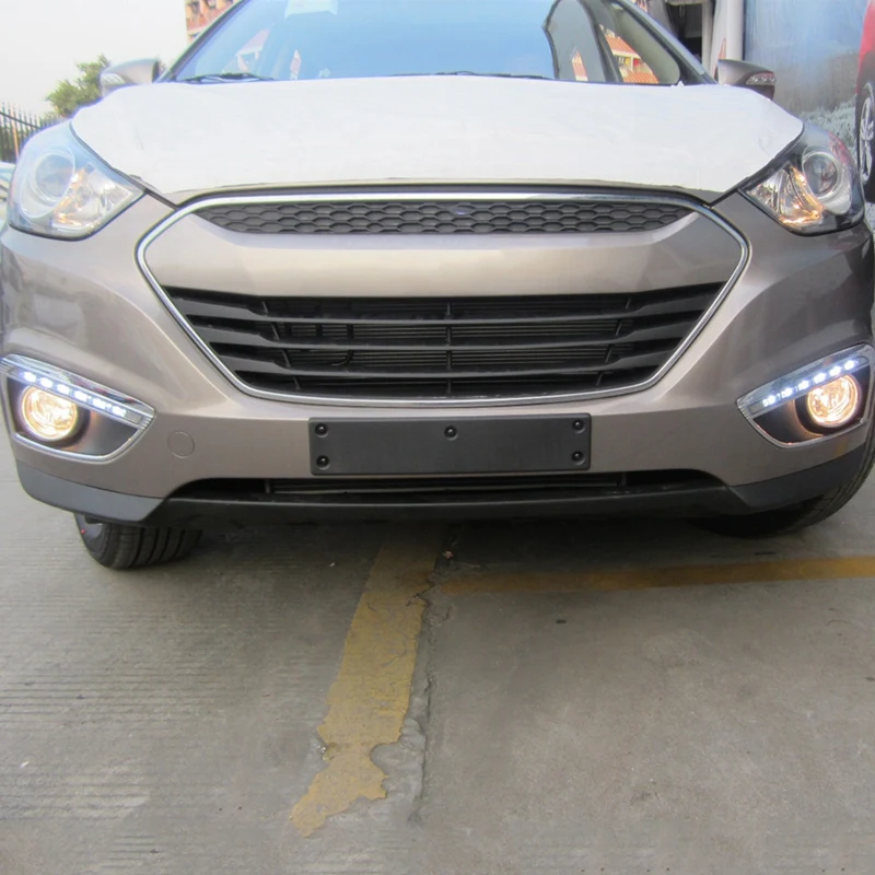 

2Pcs for Hyundai IX35 LED Daytime Running Lights IX35 Car Lights Modified Daytime Running Lights