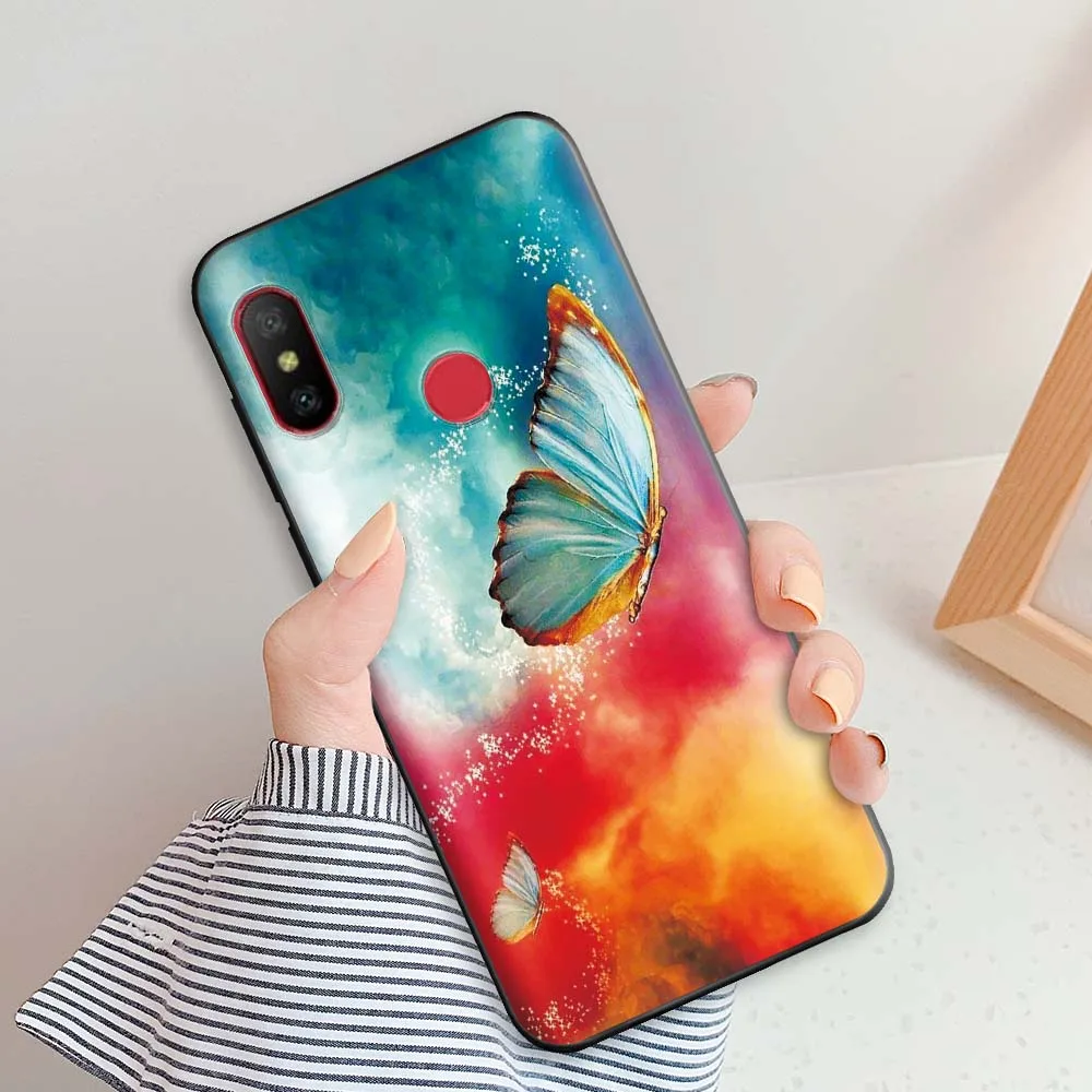 Чехол для Redmi S2 силиконовый защитный чехол из ТПУ S 2 ударопрочный чехол-накладка