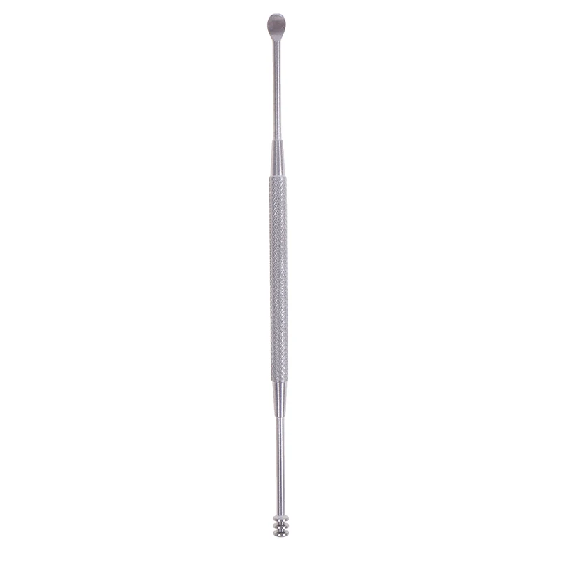 

1PC Double-ended Stainless Steel Spiral Ear Pick Spoon Ear Wax Removal Cleaner Ear Tool Multi-function Portable