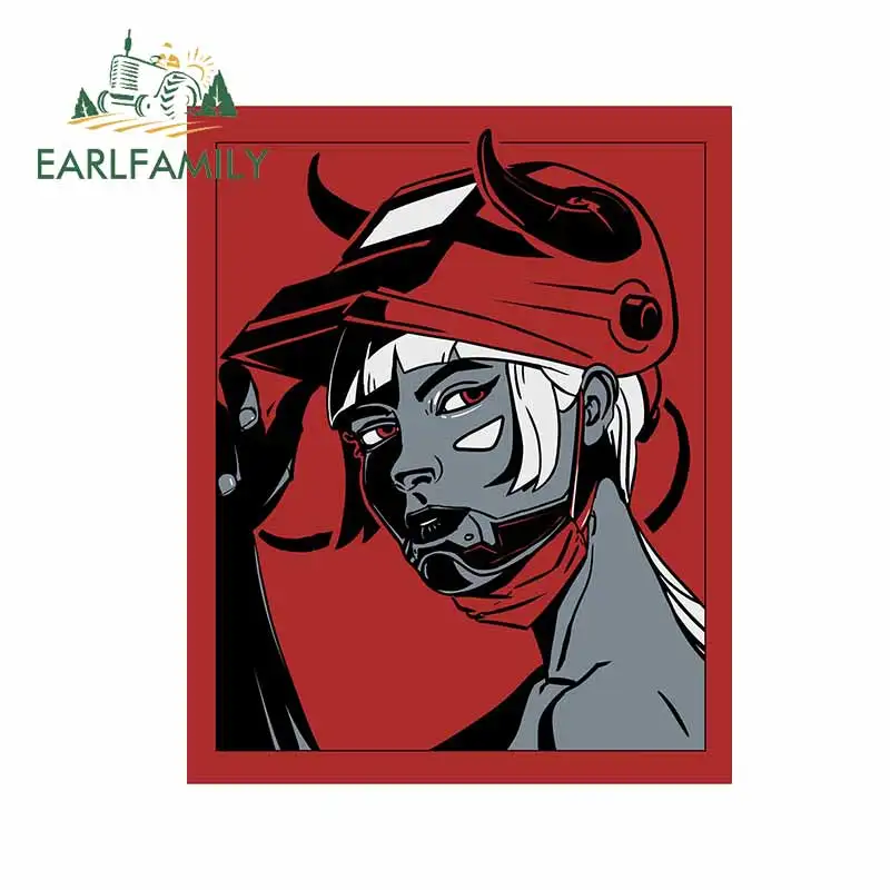 

EARLFAMILY 13 см x 10,3 см для сварщика, Водонепроницаемая Автомобильная наклейка, виниловый материал, наклейка на бампер, защита от царапин для JDM SUV RV