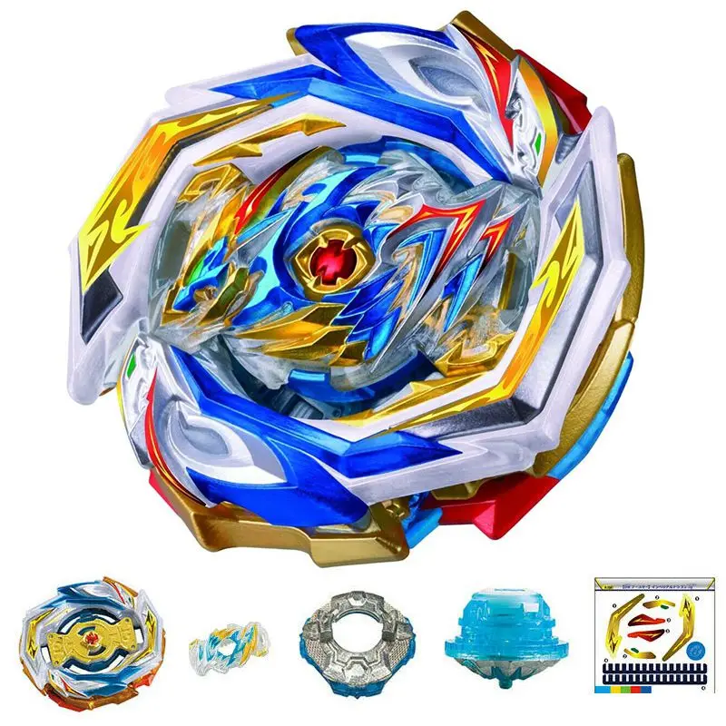 Burst Sparking-giroscopio de fusi&oacute;n de metales para ni&ntilde;os, juguete con lanzador, B-154, Spinning Top Booster, drag&oacute;n Imperial, Ig'-4