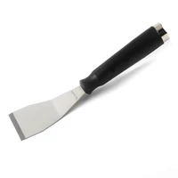 1pcs stainless steel bend putty knife curved edge bending blade shovel bending scraper 250mm length
