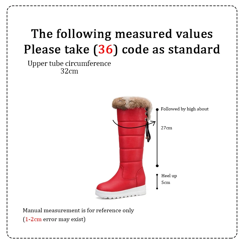 

CEVABULE Winter Thick-Soled Muffin Shoes High Barrel Snow Boots Winter Boots Platform Boots Women 2020 Over The Knee Boots TYX