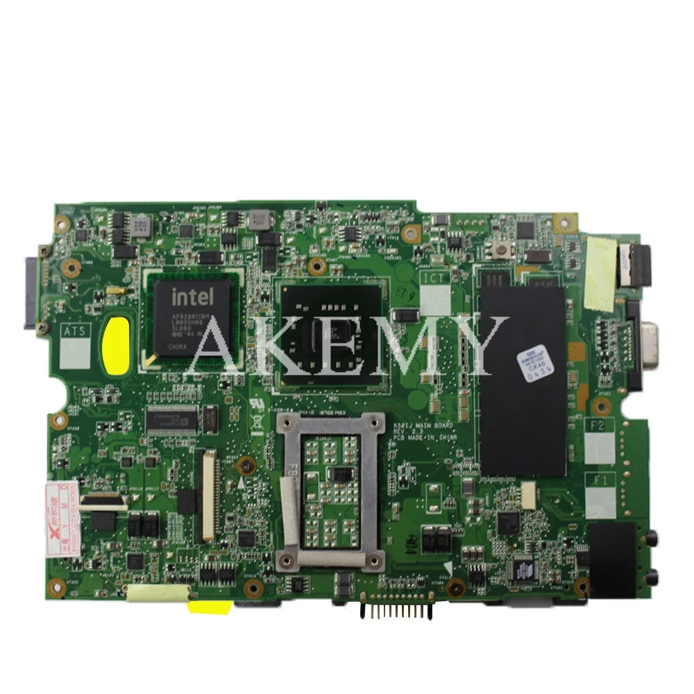 Отправить T7500 2 ядра ЦП для Asus K40AB K40AD K40AF K50AB K50AD K50AF K40IN K40IJ K50IJ K50IN K40IP K50IP материнская