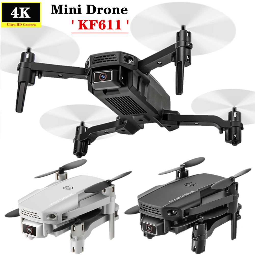 Бла (беспилотный летательный аппарат мини Дрон с разрешением 4K HD Камера WI FI FPV