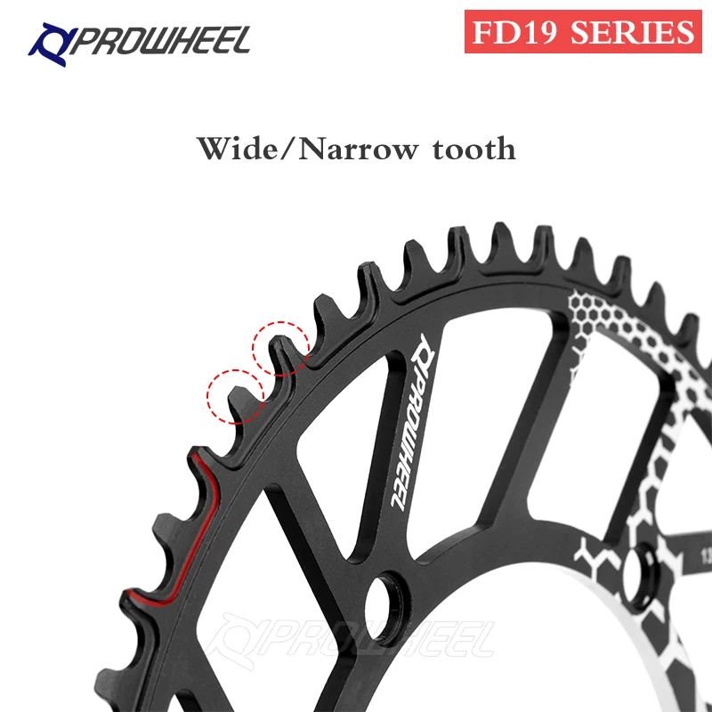 Звездочка для велосипеда Prowheel 130BCD 170 мм 56 т 58 60