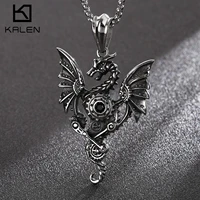 new game dragon pendant necklace choker men jewelry chain necklaces