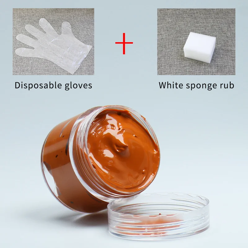 30 мл оранжевая кожаная краска для окрашивания кожаных сумок диванов обуви и