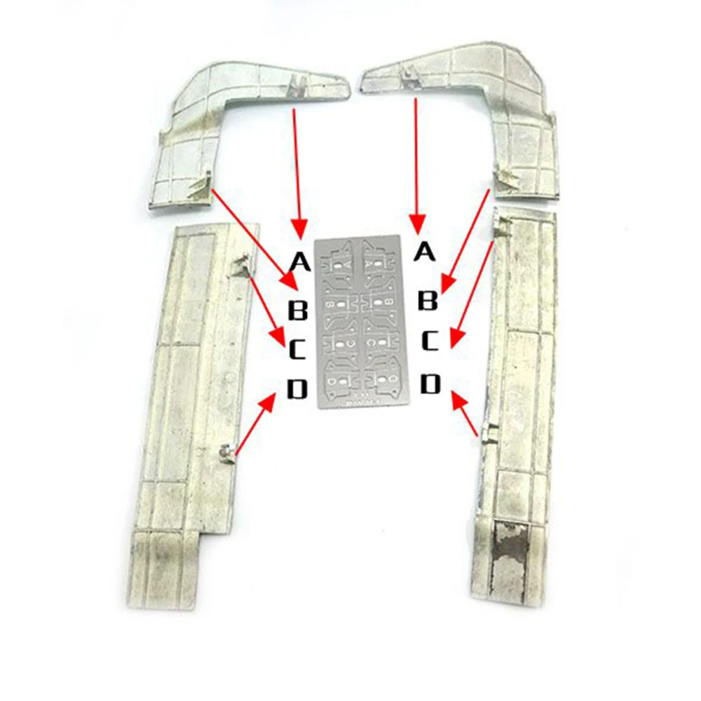 

Деталь для ремонта Облома стопы для автомобиля 1 / 14 Φ car man TGX спойлер 205