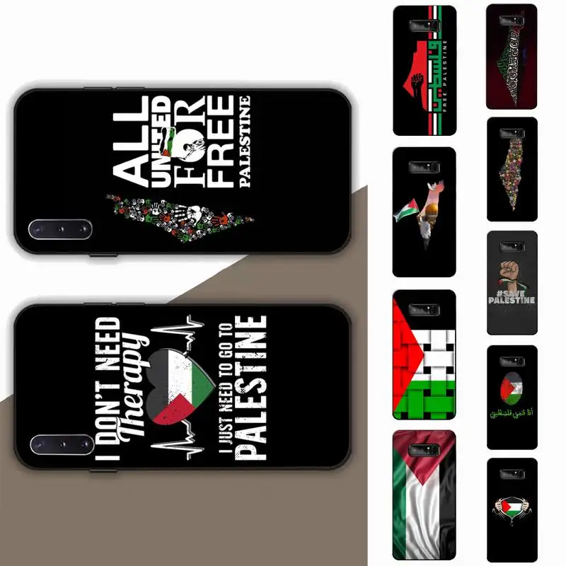 

Palestine Flag Phone Case for Samsung Note 5 7 8 9 10 20 pro plus lite ultra A21 12 72