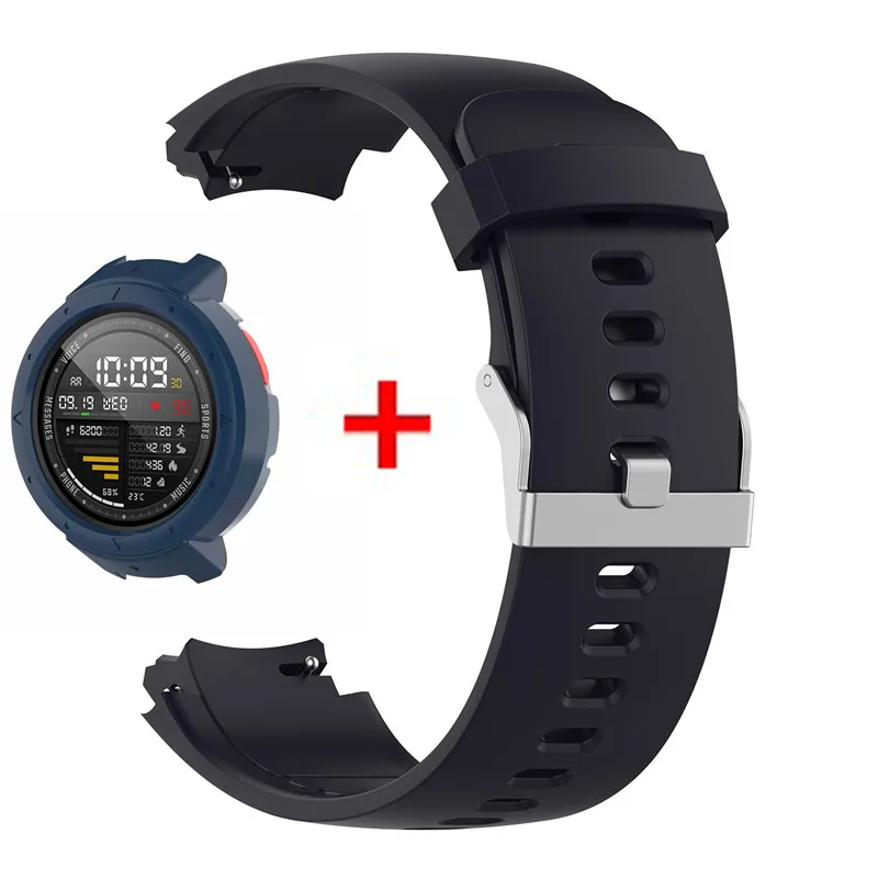 Силиконовый ремешок для Xiaomi Huami Amazfit verge 3 сменный наручных часов Verge/verge lite