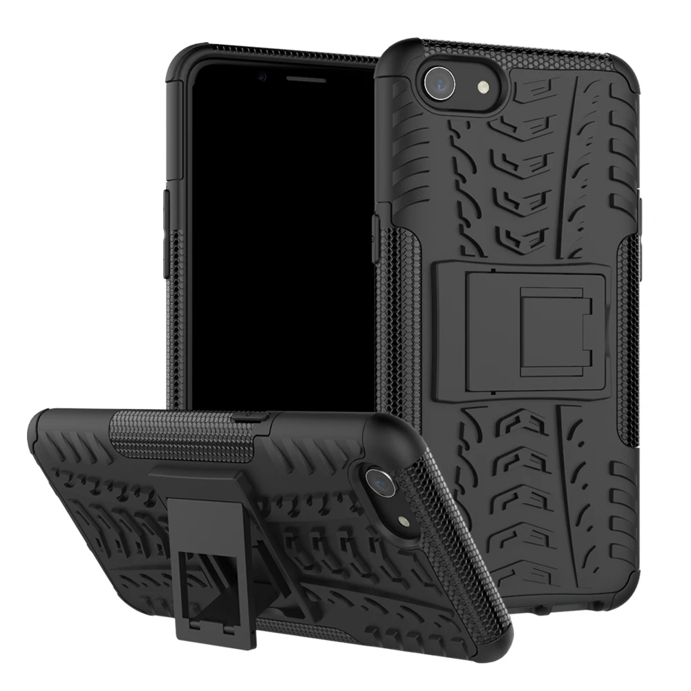 Противоударный чехол броня для OPPO F5 R9 R9S F3 A83 A1 F7 A5 A3S F9 F11 Realme 3 2 C2 A1k Pro Plus жесткий