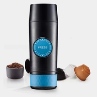 portable espresso coffee machine mini 80ml coffee making machine handheld coffee maker for car travel camping hiking home office