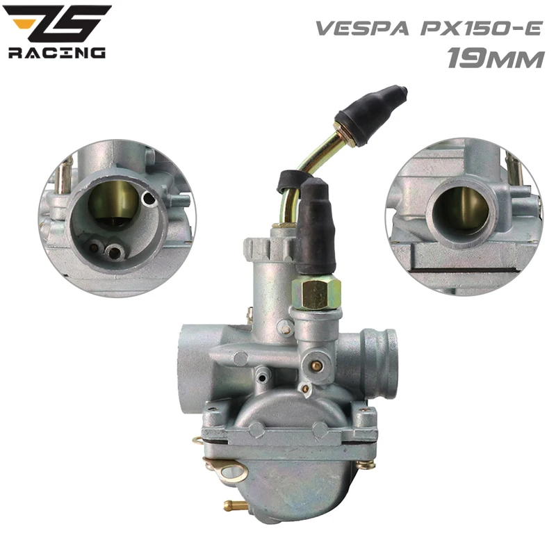 Гоночный мотоцикл ZS Mikuni VM VM16 19 мм карбюратор для велосипеда-внедорожника VESPA PX150-E