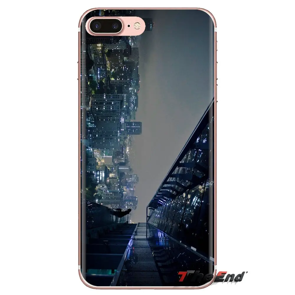 Мягкий прозрачный чехол Rainbow City by night Pastel для Xiao mi 6 A1 Max x 2 5X 6X Red Note 5 5A 4X 4A A4 4 3 Plus Pro |