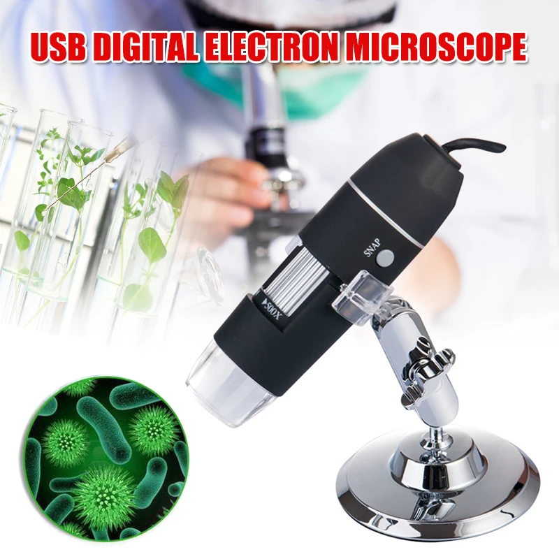 

Hot Sale 1080P 8 LED Microscope Camera 1000X/1600X Digital USB Magnifier