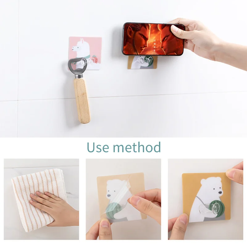 1/4 шт. настенные крючки на присоске|Крючки для ванной| |