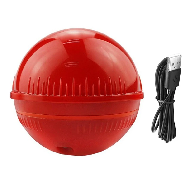 Fish Finder Portable Wireless Sonar Sensor for Lake Sea Fishing Sonar Depth Finder Transducer Sonar For Fishing Bluetooth Lamp