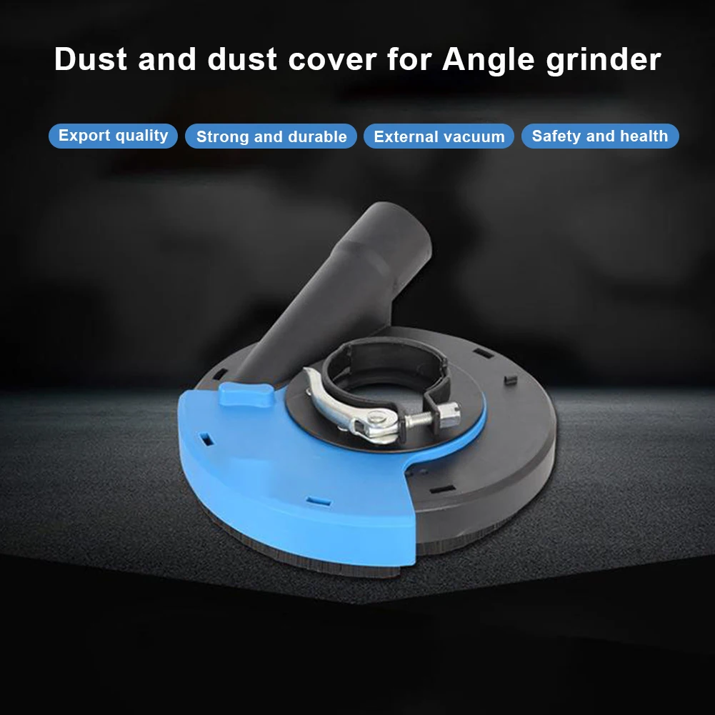 

Dust Shroud Grinding Protective Cover For Angle Grinders Dust Extraction 5/7inch With Removable Flip-Up Piece For Edge Grinding