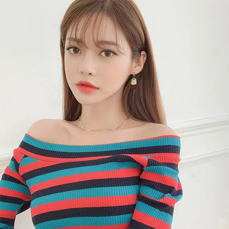 

Серьги в Корейском стиле, женские серьги в морозном стиле интернет-знаменитостей, новинка 2020, модные серьги, огромные уникальные модные сер...