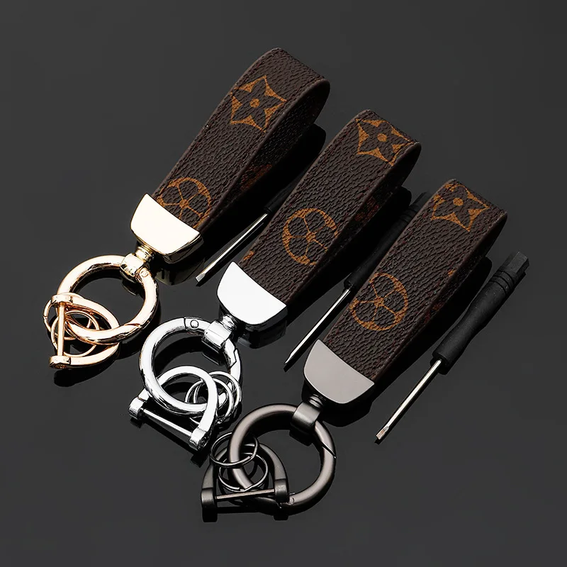 Кожаный Автомобильный Брелок с принтом женский кожаный кулон индивидуальная