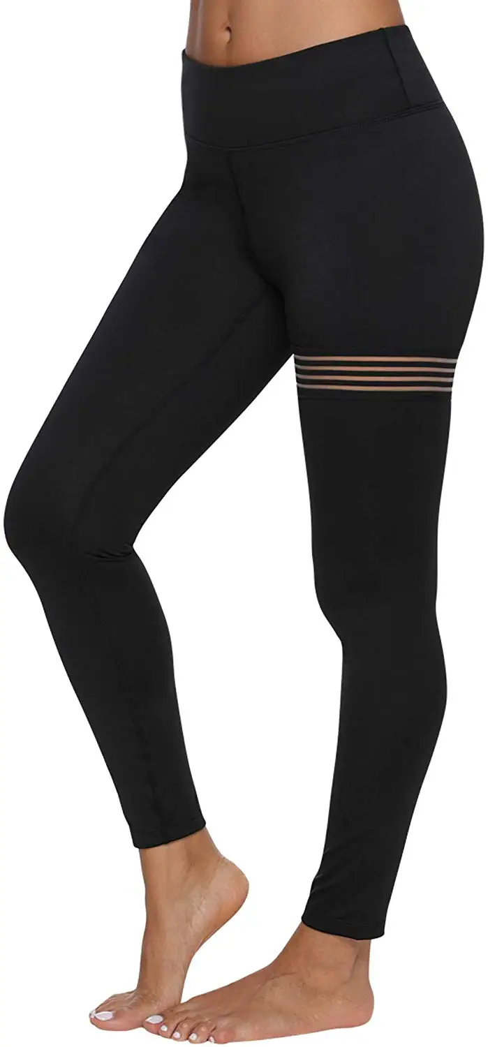 Leggings Vutru 3 шт. спортивные костюмы с длинным рукавом для женщин, комплект для йоги, сетчатая Спортивная одежда для фитнеса, тренажерного зала, укороченный топ, бюстгальтер+ Бесшовные Леггинсы+ пальто - Цвет: Leggings