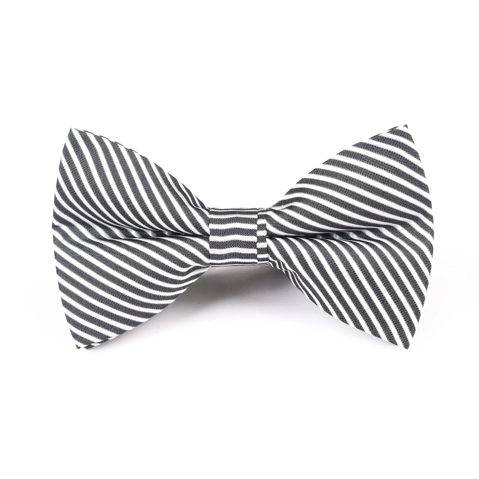

Linbaiway Men's Striped Bowtie Adjustable Formal Ties Skinny Slim Bow Tie Butterfly Bowtie Tuxedo Bows Gift Custom LOGO