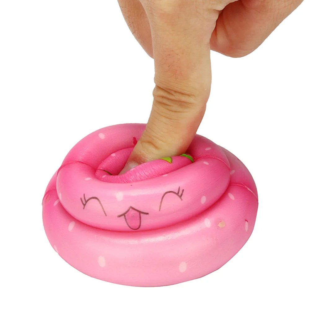 Мягкий медленно поднимающийся сжимающий Малыш игрушка мягкий каваи Yummy Fruit Poo