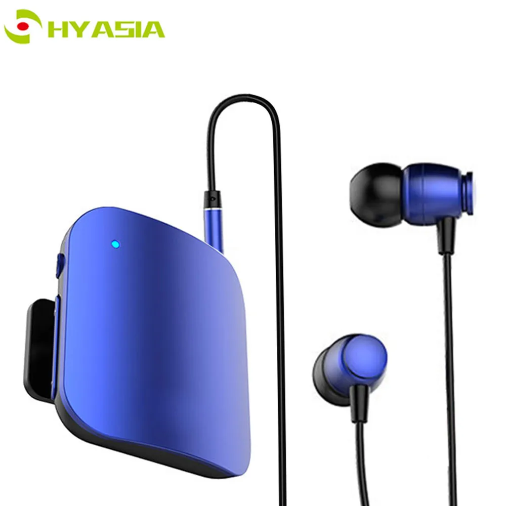 

Мини-наушники HYASIA с Bluetooth, портативный автомобильный комплект, портативная стереогарнитура с аудио и музыкой, адаптер Hands-free, 3,5 мм, для гарни...
