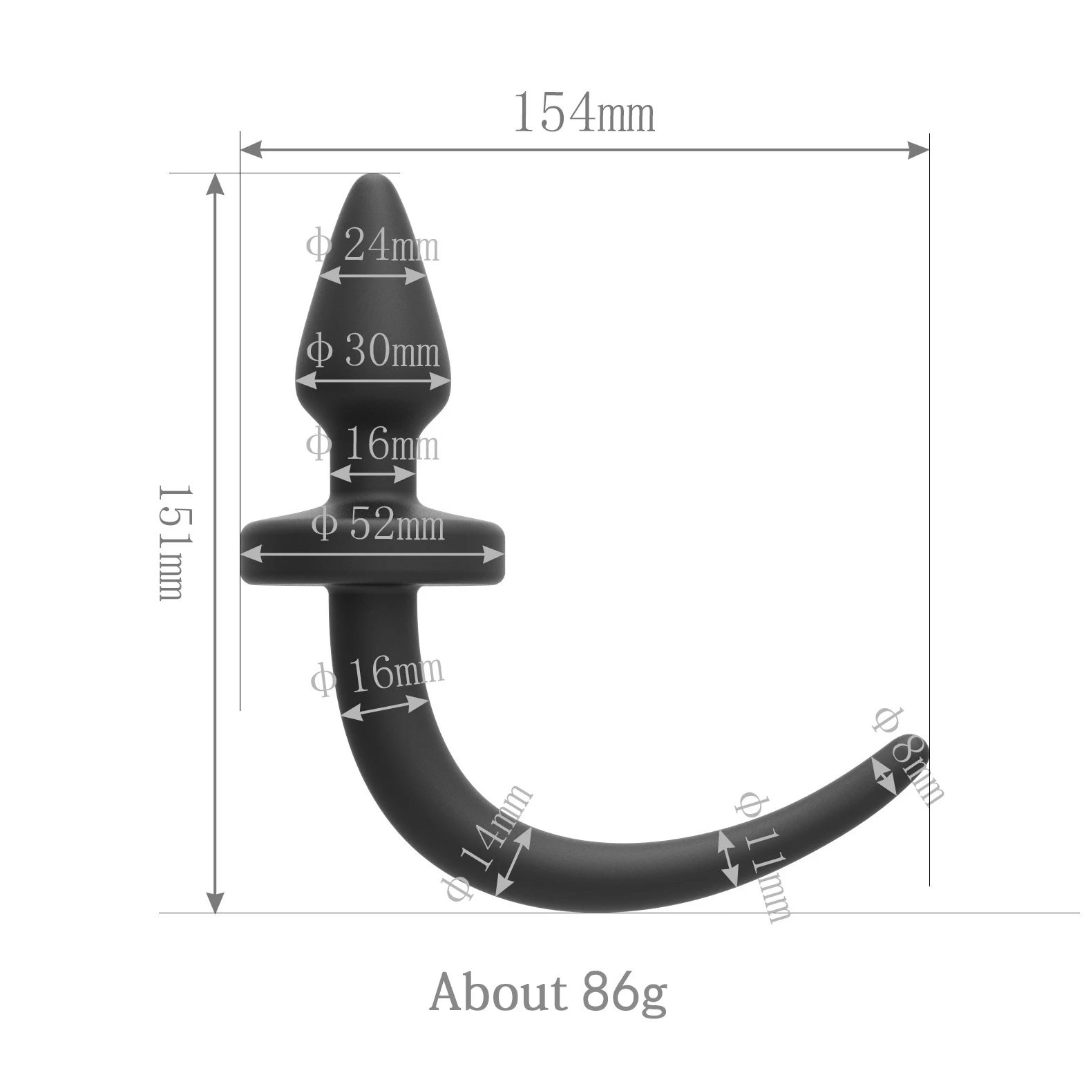 2021 силиконовая Анальная пробка с хвостом собаки большие анальные пробки хвост