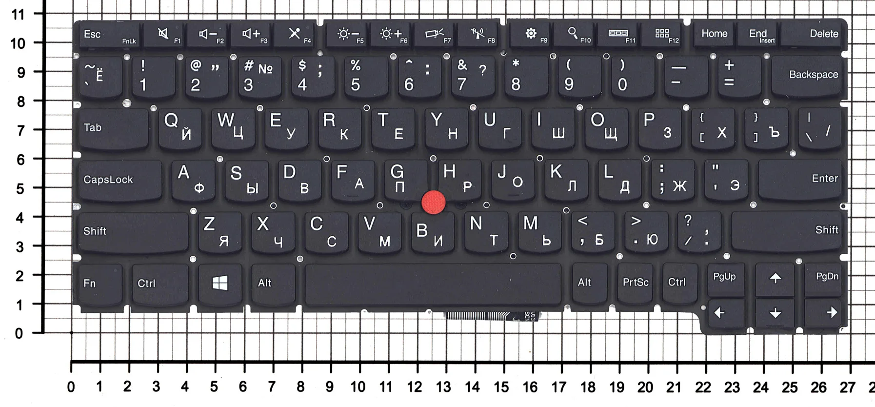 Клавиатура для Lenovo ThinkPad X1 Helix Series Чёрная p/n: N3Z43AD | Компьютеры и офис