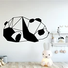 Красивая панда, настенная наклейка, украшение, модная Настенная Наклейка для детской комнаты, гостиной, домашний декор, водонепроницаемая Настенная Наклейка