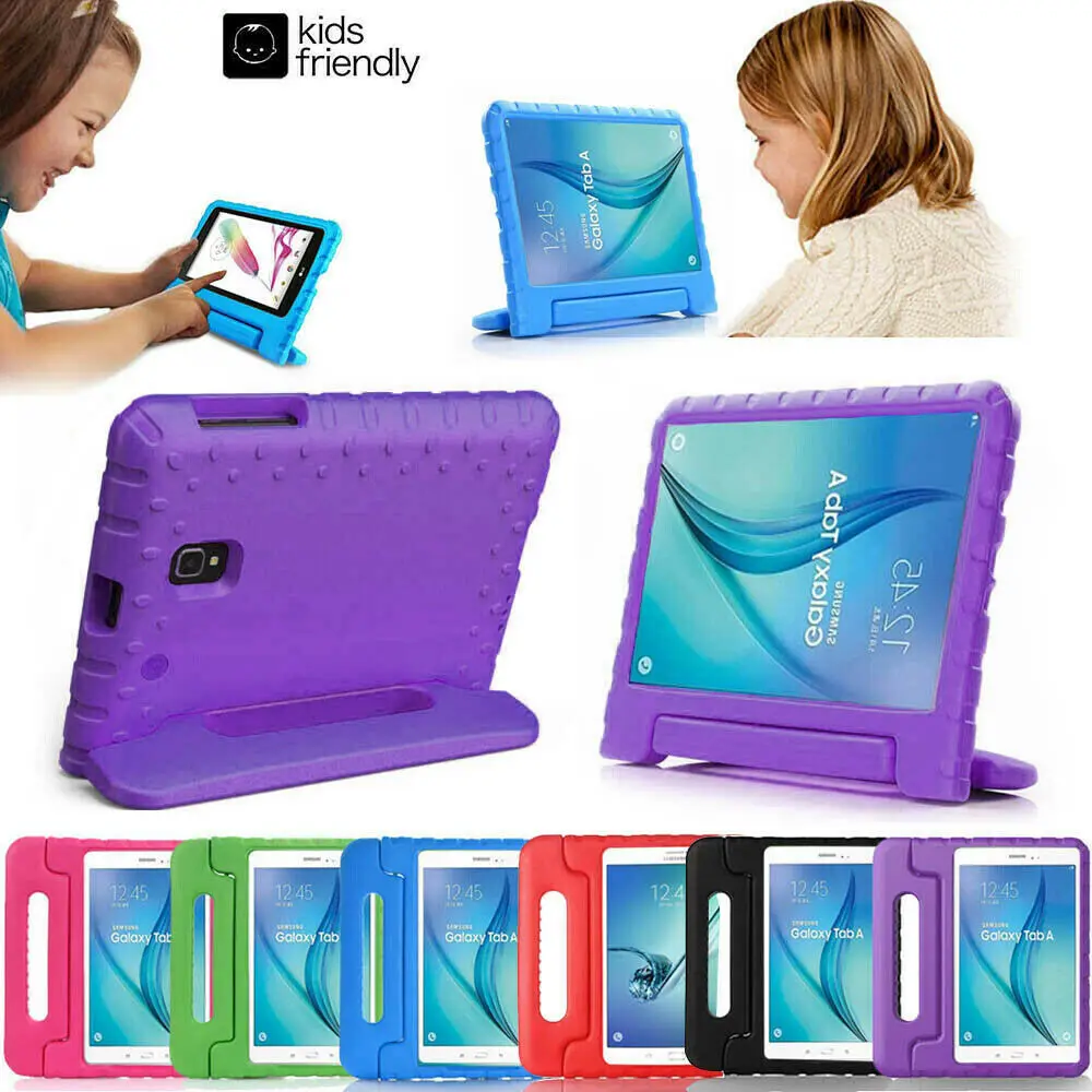 Защитный чехол EVA с держателем для рук для samsung Galaxy Tab A 8,0 SM-T380 T385 чехол безопасный противоударный чехол для планшета EVA